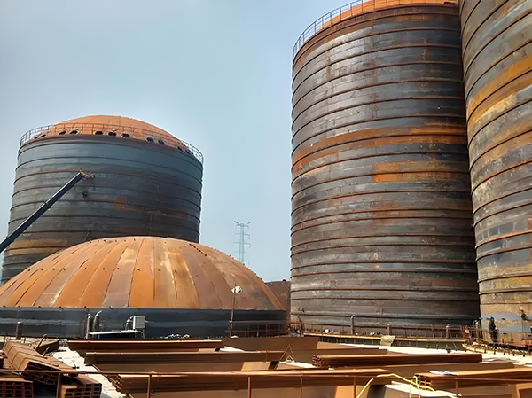 八宿焦粉钢板仓